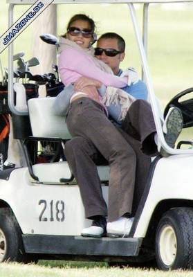 they golf together