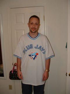 1987 Toronto Blue Jays Cecil Fielder, I had to represent my mom's favorite team, and this jersey is special because it's the only one Kate ever bought for me