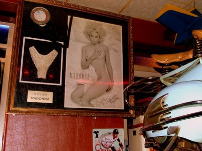 Madonna's Knickers and a Moped