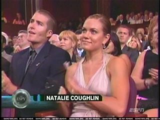 Natalie Coughlin was robbed and what's up with that dude's sideburns.  I hope that wasn't her date.