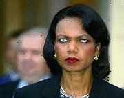 Condi is beginning to dislike this European and thinks he has a Scousers accent..Indeed the Lady thinks to much