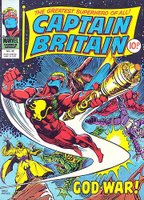 captain britain... it made sense to me... don't ask...