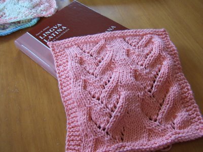 Vine Lace Cloth ~ smariek knits
