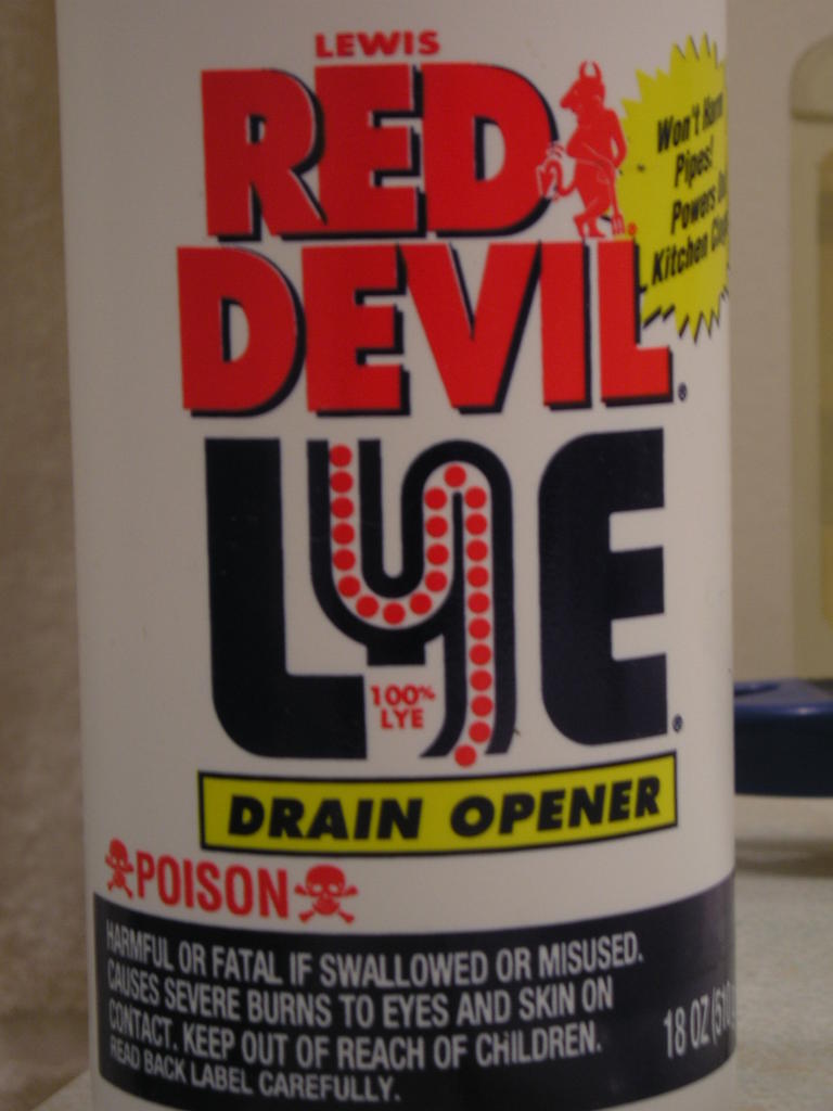 What Is Red Devil Lye?