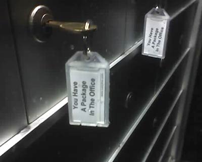 You have a package in the office