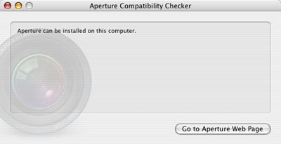 Aperture supports the iBook.