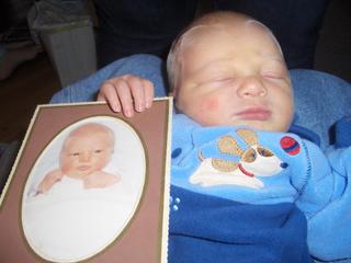 I can't believe the resemblence!