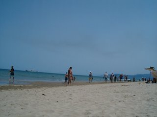 Stranden bortom Corniche, Martil, i juli -06