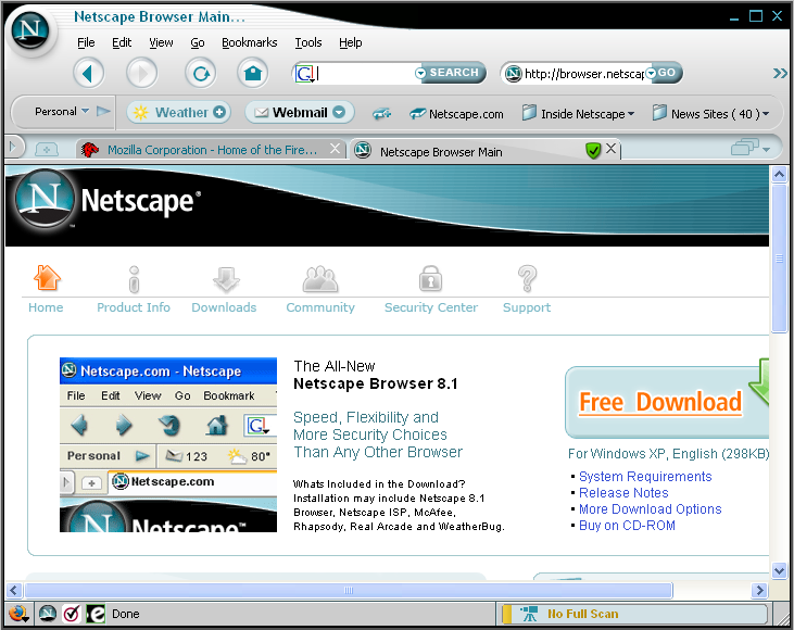 netscape browser download
