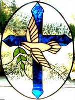 'Peace Dove and Cross' by Glass Rainbow, Annapolis, MD