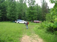 Parking Area at Little Coon Mountain