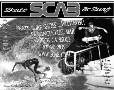 Skateboarding Shops Online on Scab Skate And Surf Shop