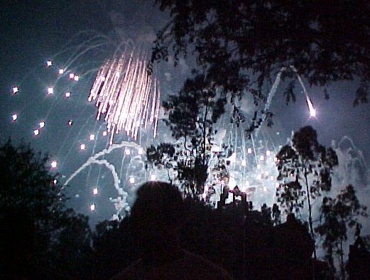 Disneyland fireworks, 07-04-03