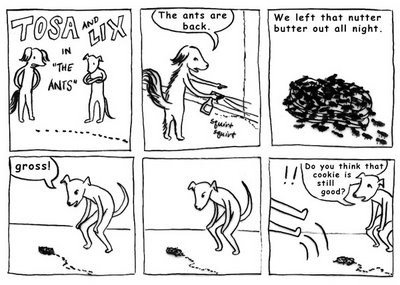 Tosa and Lix web comic by Liz Wong