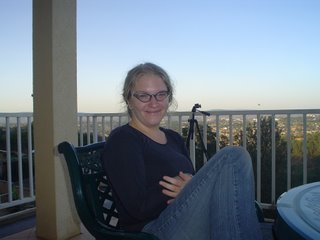 Me, on the balcony