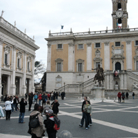 Piazza del Campidoglio。