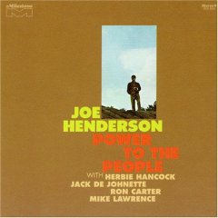 Pic of the cover of Joe Henderson's Power to the People album that contains the track Black Narcissus