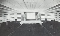 Interior of the Hallock Grand Theatre, in its heyday...