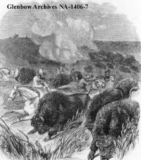 1860 Red River Buffalo Hunt