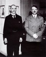 Chamberlain com Hitler