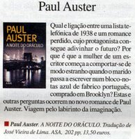 in JL n.º 925, Paul Auster