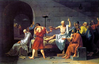 Jacques-Louis David- A Morte de Sócrates