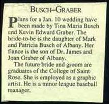 Brides Who Likely Won‘t Hyphenate - busch-graber