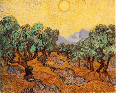 van gogh - the olive grove