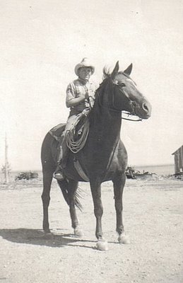 Dad on his horse