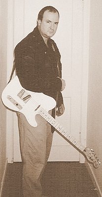 Mike in Leather with Fender Telecaster