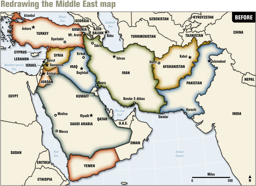 Dienekes' Anthropology Blog: Redrawn Middle East maps
