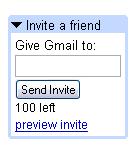 100 Gmail invitations