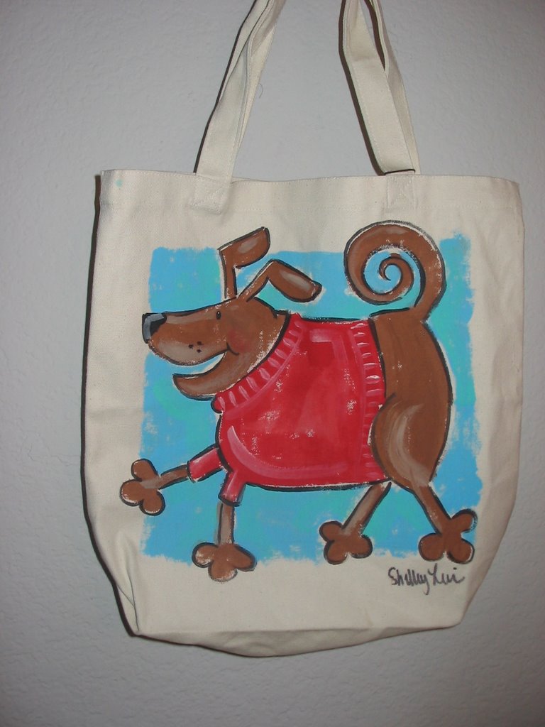 Hand Painted Tote Bags