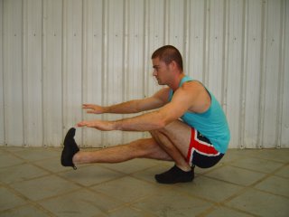 'Me' Aaron 1-leg squat