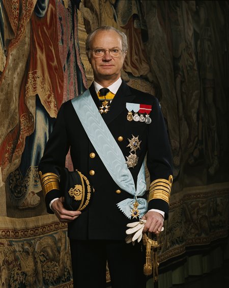 Resultado de imagem para Sua Majestade, o Rei Carl XVI Gustaf da Suécia