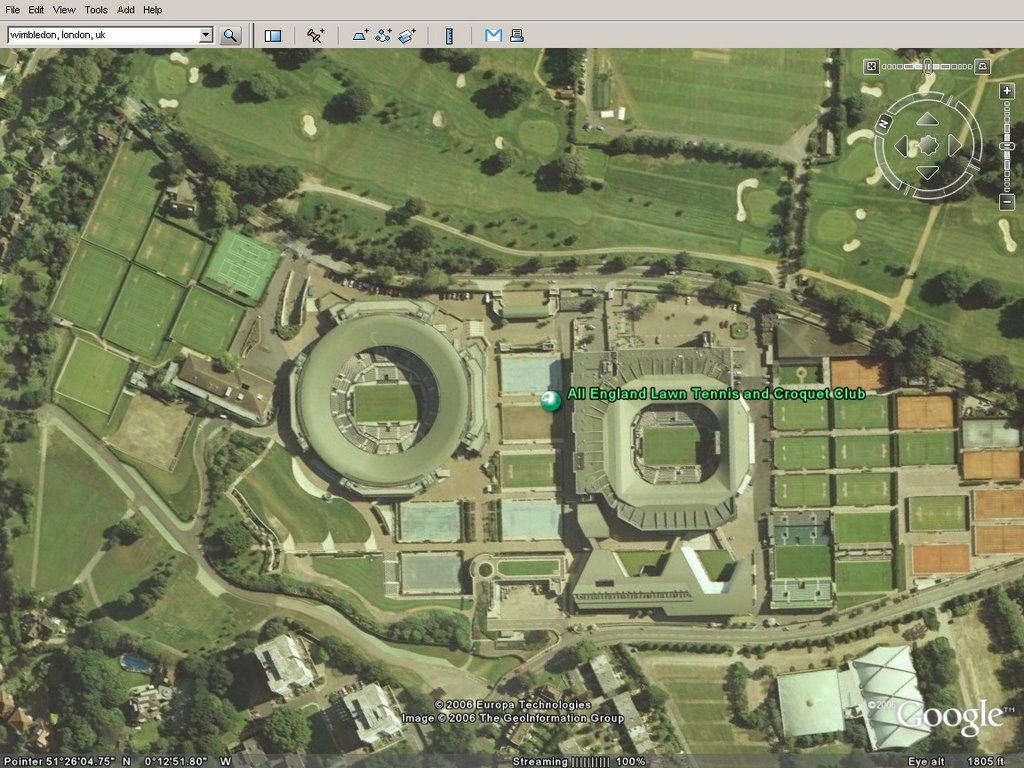 Surichinmoi restaurant Rally Mapperz - The Mapping News Blog: Wimbledon Tennis - Google Earth