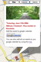 Google Map meet with Google Calendar