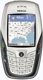 Gmaps Mobile Map on Phone