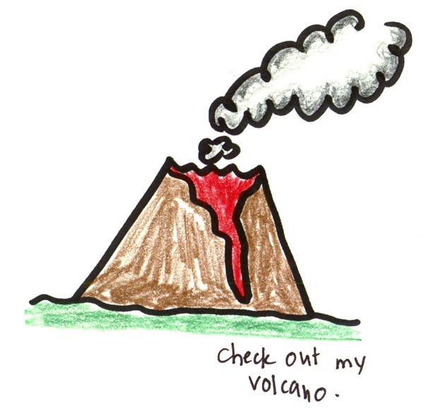 Вулкан рисунок. Вулкан рисунок для детей. Смешной рисунок вулкан. Вулкан рисунок карандашом цветной. Рисунок вулкана 5 класс
