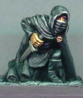 Reaper Kneeling Assassin 02519 by Miniatures Reaper Miniatures 