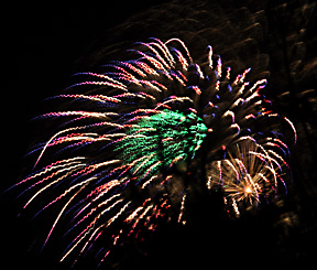 Fireworks display, Auckland 4 Nov 2006