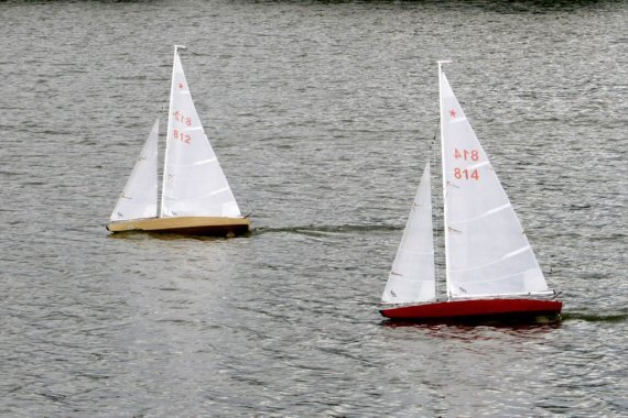 The Star45 Model Sail Boat, A radio controlled, R/C, Sailing Model