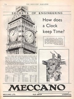 Meccano Magazine Ads From the Thirties