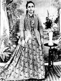 Bahiyyih Khanum; foto tirada em 1895.
