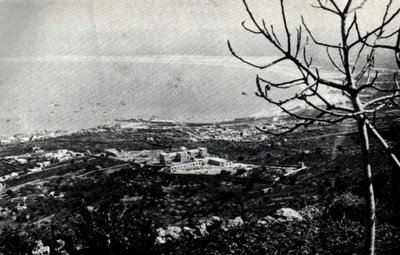 A Baia de Haifa, numa foto do início do século XX