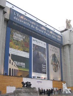 Artparis 2006, Grand Palais, entrance