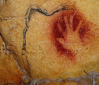 Handprint, Chauvet Cave
