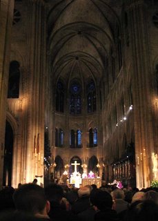 Notre-Dame de Paris, Messe à 18h30, March 19, 2006