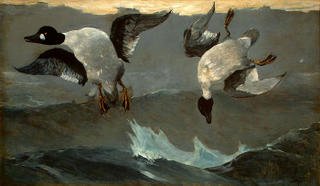 Winslow Homer, Right and Left, 1909, National Gallery of Art, Washington, D.C.