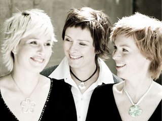 Trio Mediæval: Anna Maria Friman, Torunn Østrem Ossum, and Linn Andrea Fuglseth